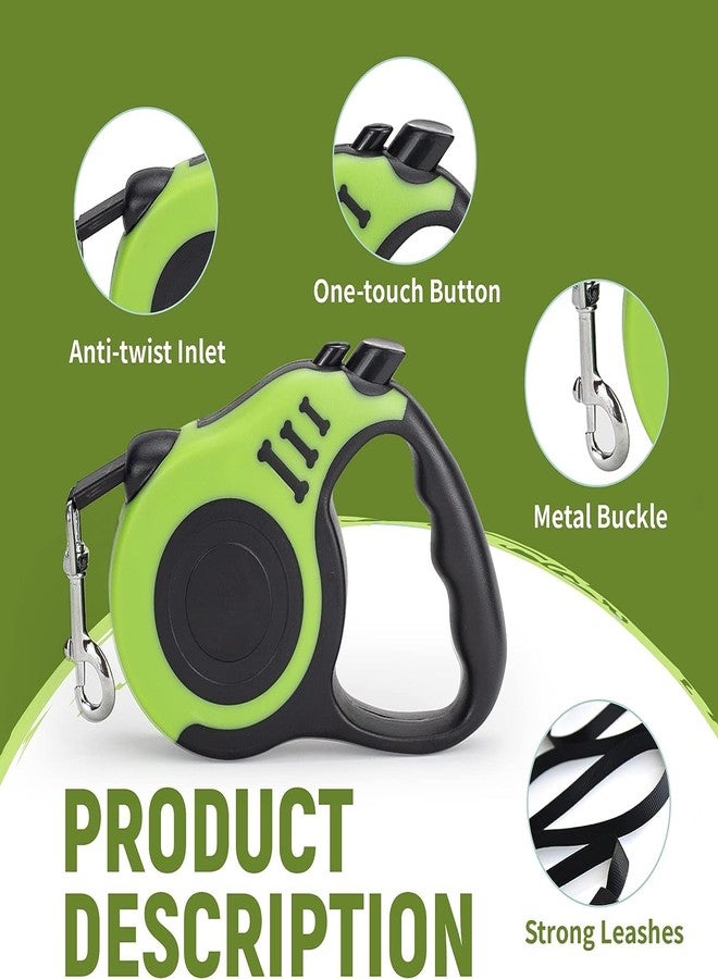 JUDEE Retractable Dog Leash Automatic Telescopic Tractor Dog Tape, Pet Tape 5M Durable And Convenient, With Non-Slip Handle, Suitable For Small And Medium-Sized Dogs,18 cm - Image 2